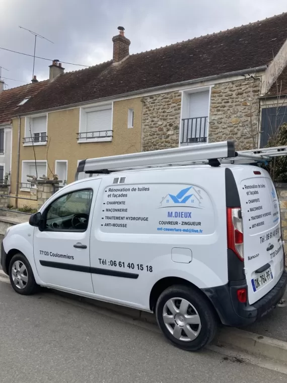 changement de gouttière en zinc, Coulommiers, Mario Dieux